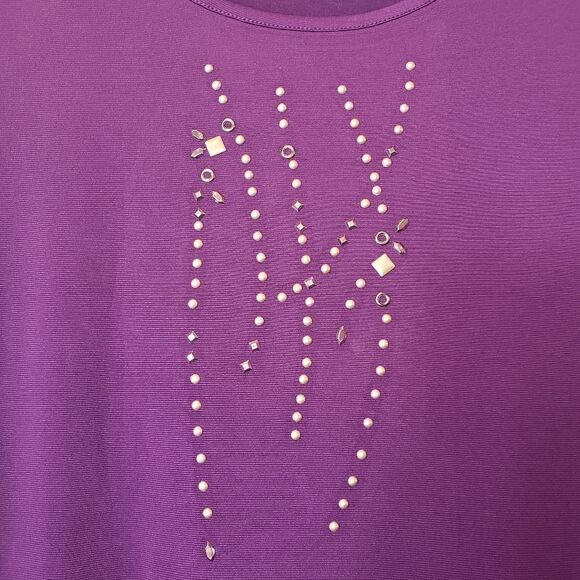 SALON STUDIO 2 Piece Sleeveless Jersey-knit Pants Set - Picture 3 of 8